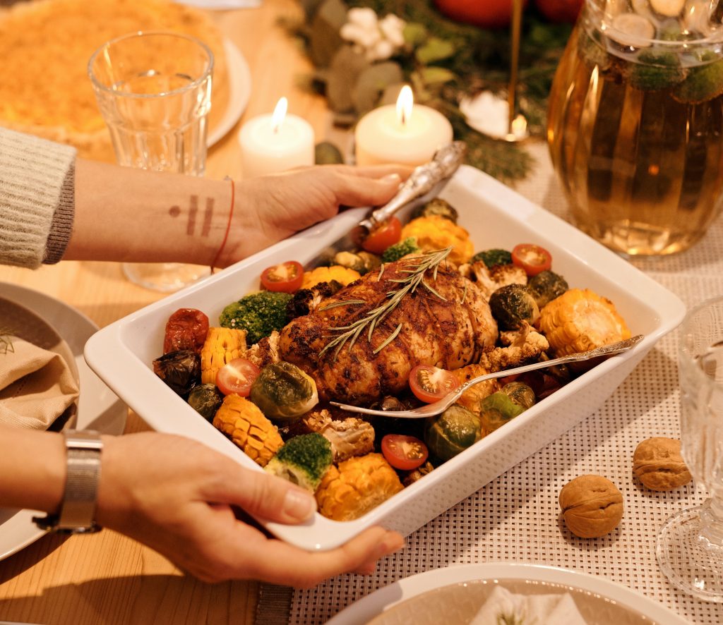 roasted holiday pork