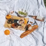 rosé wine picnic