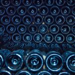 Bottles of Wine Aging